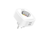 INTELIGENTNÁ WIFI ZÁSUVKA, 2XUSB MERANIE ENERGIE INTELIGENTNÁ WIFI ZÁSUVKA, 2XUSB MERANIE ENERGIE