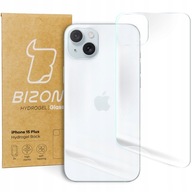 Ochranná hydrogélová fólia na zadnú stranu Bizon iPhone 15 Plus, hydrogélová, 2 kusy