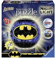 3D puzzle 72 ks. Žiarivá guľa Batman Ravensburger 3D puzzle 72 ks. Žiarivá guľa Batman Ravensburger