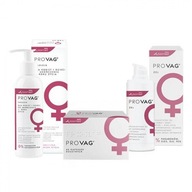 Sada emulzií PROVAG, 300 ml + perorálne kapsuly, 40 ks. + intímny gél, 30g Sada emulzií PROVAG, 300 ml + perorálne kapsuly, 40 ks. + intímny gél, 30g