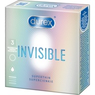 Durex kondómy neviditeľné extra citlivé 3 ks