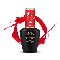 Hybridný lak na nechty Red Happy V-day UV LaQ 8 ml SPN Nails Hybridný lak na nechty Red Happy V-day UV LaQ 8 ml SPN Nails