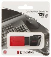 Pendrive Data Traveler Exodia M 128 GB USB 3.2 Gen1 Pendrive Data Traveler Exodia M 128 GB USB 3.2 Gen1