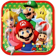 PAPIEROVÉ TANIERE SUPER MARIO hra 18cm 8 ks PAPIEROVÉ TANIERE SUPER MARIO hra 18cm 8 ks