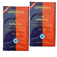 Lofbergs Inferno mletá káva 450 g, dve balenia Lofbergs Inferno mletá káva 450 g, dve balenia