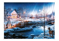 PUZZLE 1000 dielikov. Zimná polárna žiara PUZZLE 1000 dielikov. Zimná polárna žiara