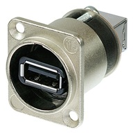 NEUTRIK NAUSB-W PANELOVÝ KONEKTOR USB 2.0 ZÁSUVKA NEUTRIK NAUSB-W PANELOVÝ KONEKTOR USB 2.0 ZÁSUVKA