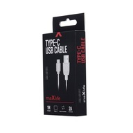 Maxlife USB - USB C kábel 1m 2A biely Maxlife USB - USB C kábel 1m 2A biely