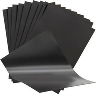 ČIERNA MAGNETICKÁ FÓLIA, LIST A4, 0,7 mm HRUBÝ HUNTER - 10 KS ČIERNA MAGNETICKÁ FÓLIA, LIST A4, 0,7 mm HRUBÝ HUNTER - 10 KS
