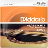 Struny pre akustickú gitaru D'ADDARIO EZ900 10-50 Struny pre akustickú gitaru D'ADDARIO EZ900 10-50