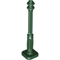 LEGO lampáš, stĺp, podpera, zelená, 1 ks. 11062 N