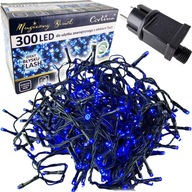 OSVETLENIE VIANOČNÉHO STROMU 300 LED 16,5 M EFEKT VONKAJŠIEHO BLESKU BLESK MODRÁ OSVETLENIE VIANOČNÉHO STROMU 300 LED 16,5 M EFEKT VONKAJŠIEHO BLESKU BLESK MODRÁ
