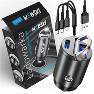 RÝCHLA NABÍJAČKA DO AUTO ZAPAĽOVAČ USB 30W RÝCHLA NABÍJAČKA DO AUTO ZAPAĽOVAČ USB 30W