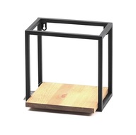 Závesný kovový policový stojan na kvety 24/24/24 cm LOFT Závesný kovový policový stojan na kvety 24/24/24 cm LOFT