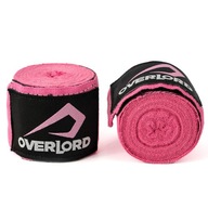 Elastické boxerské obväzy 4m Pink Overlord