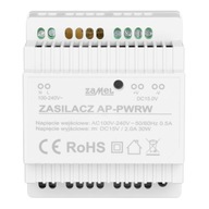 NAPÁJANIE PRE AUDIOSYSTÉM ENTRA 100 DC15V/2.0A TYP: AP-PWRW NAPÁJANIE PRE AUDIOSYSTÉM ENTRA 100 DC15V/2.0A TYP: AP-PWRW