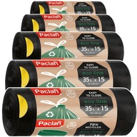 ECO-LINE Vrecia na odpadky 35L 75 ks PACLAN 5 roliek ECO-LINE Vrecia na odpadky 35L 75 ks PACLAN 5 roliek