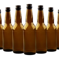 50x Fľaša na pivo BROWAR 330 ml 0,33 L sklo