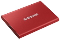 Samsung Portable SSD T7 500GB červený disk
