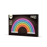 Neónová LED dekorácia RAINBOW Rainbow Lampa 5 farieb 3xAA ALEBO USB 5V 1A Držiak