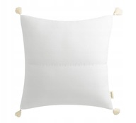 Ozdobná obliečka na vankúš so strapcami 45 x 45 Noemi biela B Ozdobná obliečka na vankúš so strapcami 45 x 45 Noemi biela B