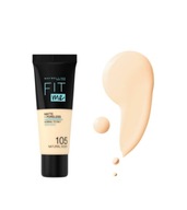 MAYBELLINE Fit Me Mattifying Face Foundation 105 Natural Ivory 30 ml MAYBELLINE Fit Me Mattifying Face Foundation 105 Natural Ivory 30 ml