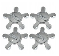 AUDI KRYTY KOLIES 135mm SILVER sada 4 ks AUDI KRYTY KOLIES 135mm SILVER sada 4 ks