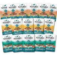 Naturo - Mokré jedlo v omáčke BEZ OBILOV 16 x 100g vrecúško MIX CHUŤ Naturo - Mokré jedlo v omáčke BEZ OBILOV 16 x 100g vrecúško MIX CHUŤ