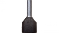 Izolovaná koncovka HI 2X6/14 čierna E08KH-02020102301 /100ks/ Izolovaná koncovka HI 2X6/14 čierna E08KH-02020102301 /100ks/