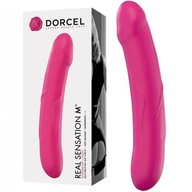 Dorcel REAL SENSATION M MAGENTA Profilované dildo