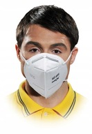 Päťvrstvová hygienická maska ​​/ Biela / MAS-KN95 - 10 ks.