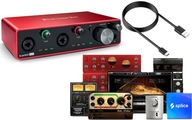 FOCUSRITE SCARLETT 4i4 3RD + ABLETON + PRO NÁSTROJE