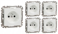 5x Sedna Design Single zásuvka s bielymi okenicami 5x Sedna Design Single zásuvka s bielymi okenicami