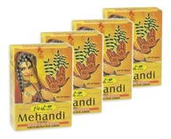 Hesh Mehandi Henna na vlasy a telo 4 ks. x 100 g Hesh Mehandi Henna na vlasy a telo 4 ks. x 100 g