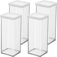 ROTHO SET 4x ORGANIZÉR NÁDOBA NA POTRAVINY sypaný tovar 1,5L LOFT ROTHO SET 4x ORGANIZÉR NÁDOBA NA POTRAVINY sypaný tovar 1,5L LOFT