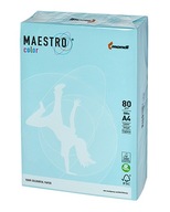 A4 kopírovací papier 80g SÚBOJ PAPIERA modrý MAESTRO A4 kopírovací papier 80g SÚBOJ PAPIERA modrý MAESTRO