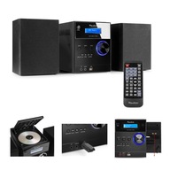 Metz CD DAB+ FM BT digitálny stereo systém USB, čierny