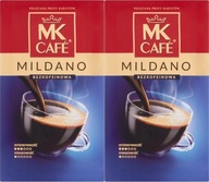 Bezkofeínová mletá káva MK Cafe Mildano 250 g x2