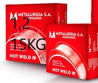 Drôt zvárací MIG MAG SG2 1,2mm 15kg METALURG