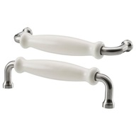 IKEA HISHULT Rukoväť z bieleho porcelánu 140 mm 2 kusy IKEA HISHULT Rukoväť z bieleho porcelánu 140 mm 2 kusy