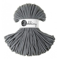 Splietaná makramé šnúra 5mm BOBBINY, oceľ Splietaná makramé šnúra 5mm BOBBINY, oceľ