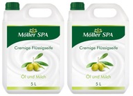 Krémové tekuté mydlové mlieko a olive 2 x 5l = 10 l Krémové tekuté mydlové mlieko a olive 2 x 5l = 10 l
