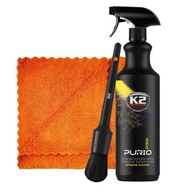 K2 PURIO Čistič interiéru 1L + kefa + mikrovlákno K2 PURIO Čistič interiéru 1L + kefa + mikrovlákno