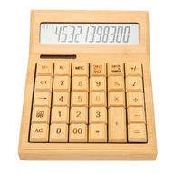 VEĽKÁ KANCELÁRSKA KALKULAČKA PERCENTUÁLNE DREVENÉ 29 KĽÚČOV DVOJITÉ NAPÁJANIE VEĽKÁ KANCELÁRSKA KALKULAČKA PERCENTUÁLNE DREVENÉ 29 KĽÚČOV DVOJITÉ NAPÁJANIE