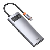 Hub 6v1 Baseus USB-C na 3 USB HDMI PD RJ45 WINDOWS Hub 6v1 Baseus USB-C na 3 USB HDMI PD RJ45 WINDOWS