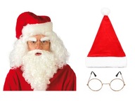 SET SVÄTÝ CLAUS KLOBÚK BARD 4ks SET SVÄTÝ CLAUS KLOBÚK BARD 4ks
