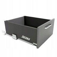Zásuvka Sevrollbox Slim L450 H167, stredný grafit Zásuvka Sevrollbox Slim L450 H167, stredný grafit
