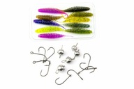 FishUp Set pre ostrieža Tanta 1,5" 3,8cm 10 ks + Háčiky + háčik. MIX 5 ks. FishUp Set pre ostrieža Tanta 1,5" 3,8cm 10 ks + Háčiky + háčik. MIX 5 ks.