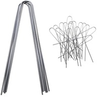 KOVOVÉ KOTVY ČEPY DO AGR NETKANÉ LÁTKY V 30cm x100 KOVOVÉ KOTVY ČEPY DO AGR NETKANÉ LÁTKY V 30cm x100