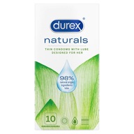 Durex Naturals tenké kondómy 10 ks.